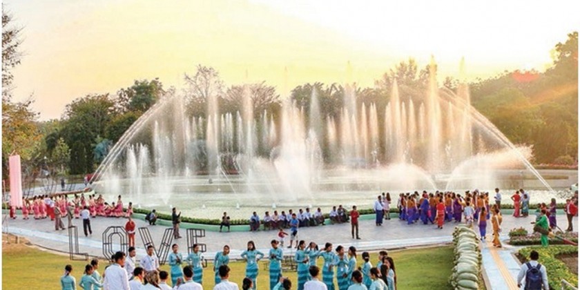 Water Fountain Garden