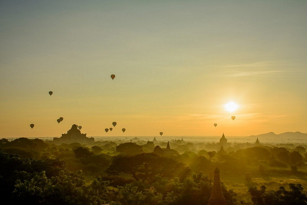 bagan sunrise & sunset