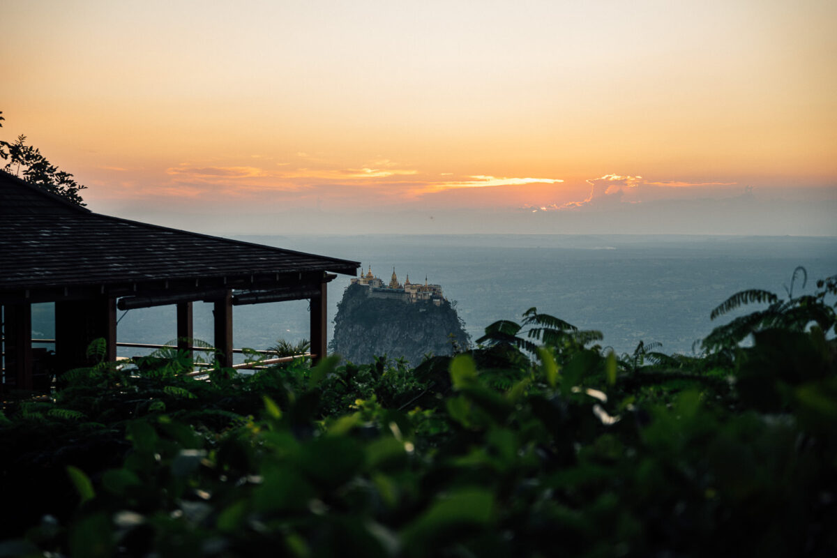 TAUNG KALAT VIEW POPA