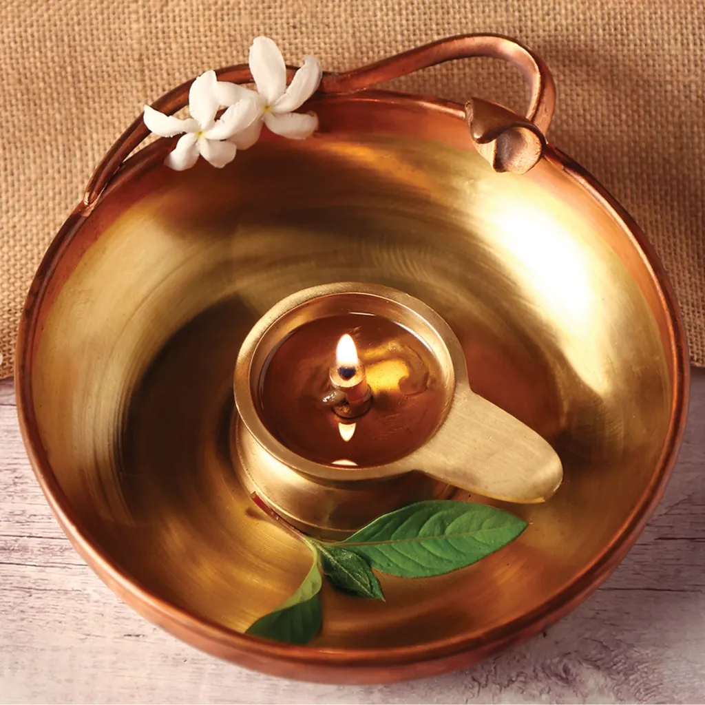 Consecrated Linga Jyoti Lamp